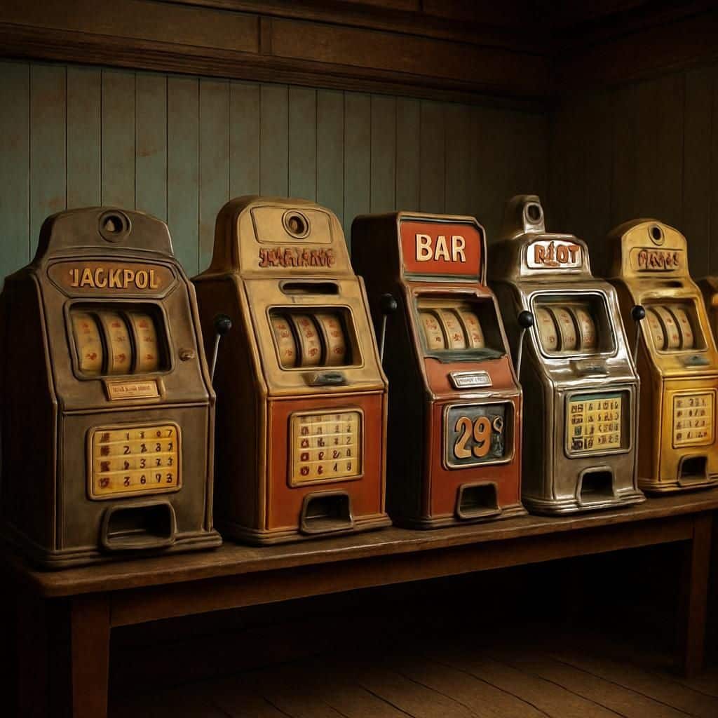 Découvrez nos bandits manchots vintage, des machines à sous classiques pour une expérience de jeu authentique et nostalgique.